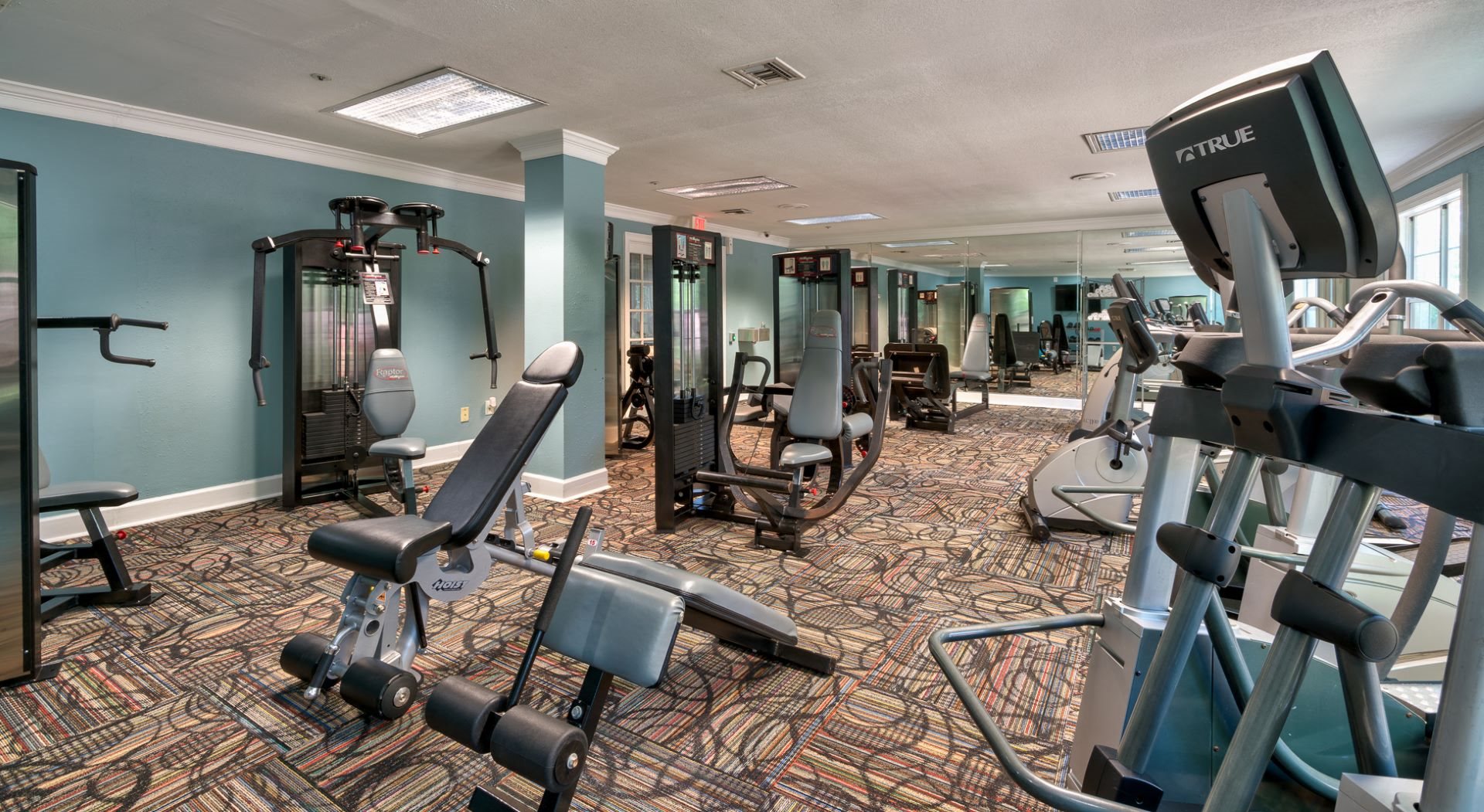 Amenities Berkshires at Lenox Park strength training
